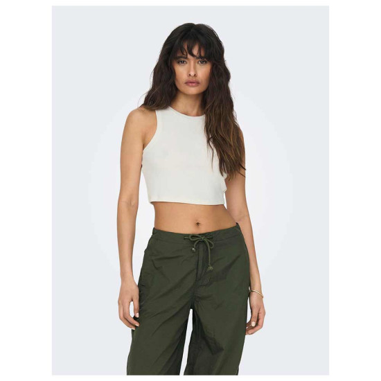 Only Γυναικεία αμάνικη μπλούζα Cropped Tank Top